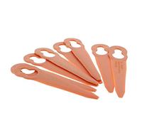 Stihl OEM Parts Poly Cut Lot de 8 Lames pour débroussailleuse FSA45 4008 007 1000, 4008-007-1000, 40080071000