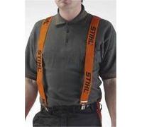 Stihl Orange Arboriste tronçonneuse Bretelles de pantalon Clips