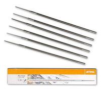 Lime ronde STIHL 56057724006 Ø4x200mm sans manche pour affûtage de chaînes