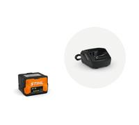 Kit de démarrage de batterie Stihl avec 1 batterie AK 10 et chargeur AL 101