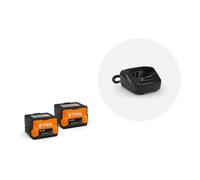 Kit de démarrage AK 20 STIHL paire de piles STIHL avec chargeur AL 101