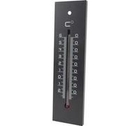 Stil - Thermomètre en médium contemporain Noir - 22 cm Noir G