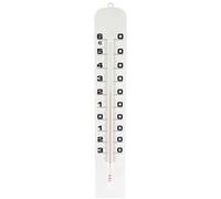 Stil - Thermomètre en plastique 41 cm Blanc G