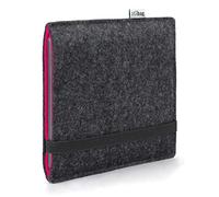 Stilbag Finn Étui de protection en feutre pour liseuse électronique Tolino Epos 3 - Fabriqué en Allemagne - Couleur : anthracite/rose