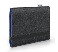 Stilbag Finn Étui de protection en feutre pour liseuse Pocketbook InkPad Lite - Fabriqué en Allemagne - Couleur : anthracite/bleu