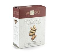 Stildolce - Cantucci originaux aux amandes 4 x 200g - | Biscuits obtenus avec la recette traditionnelle produite en Toscane | à déguster en dessert ou entre ami -Biscotti