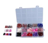 Stilettos/Almond Fake Nails 360pcs Press on Nail French Tips Full Cover Acrylic Falses for Nail Extensions Full Cover Artificial Nails