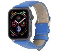 StilGut Bracelet compatible avec Apple Watch 42/44 et 38/40 mm, Apple Watch 42/44 mm, Cuir, Apple Watch 42/44 mm, Cuir