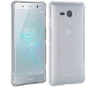 STILGUT Coque Sony Xperia XZ2 Compact en matière Plastique Invisible avec Bords renforcés. Coque de Protection Transparente Sony Xperia XZ2 Compact en Plastique Anti-Rayures