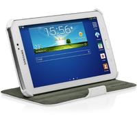 STILGUT Housse UltraSlim V2 avec Fonction de Support et de présentation pour Samsung Galaxy Tab 3 7.0, en Blanc