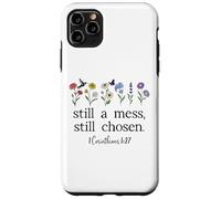 Still a Mess Still Chosen God Bible Verse 1 Corinthians 1:27 Coque pour iPhone 11 Pro Max