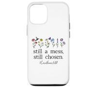 Still a Mess Still Chosen God Bible Verse 1 Corinthians 1:27 Coque pour iPhone 12/12 Pro