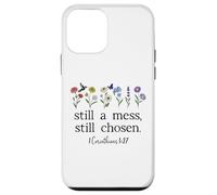 Still a Mess Still Chosen God Bible Verse 1 Corinthians 1:27 Coque pour iPhone 12 Mini