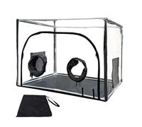 Still Air Box - Boîte de culture de champignons portable - Kit de culture de champignons - Mycologie toujours boîte à air avec évacuation de haute visibilité pour les spores de champignons substrat