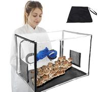 Still Air Box,Champignon Mycologie Hotte Stations de Propagation Kit de Culture,Tente De Culture De Champignons Portable Et Pliable,Boîte de Culture de Chambre de Fructification pour Champignons