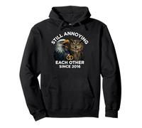 Still Annoying Together Owl Eagle Funny Anniversary 2016 Sweat à Capuche
