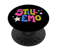 Still Emo Awesome Vibe Not a Phase True to Yourself Tees PopSockets PopGrip Adhésif