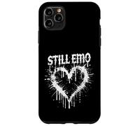 Still Emo Heart Graphic Elder Emo Grunge Punk Goth Gothic Coque pour iPhone 11 Pro Max