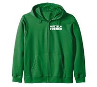 Still French Funny St Patrick Shamrock Humour Lucky Sweat à Capuche