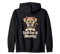 Still Got It Mostly Funny Art pour Chien Senior Sweat à Capuche