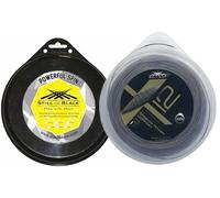 Still in Black Hybride PWF Spin X12 Cordage de Tennis Adulte Unisexe, Gris et Or, 200 m