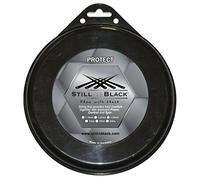 Still in Black Protect Bobine Cordage de Tennis Mixte Adulte, Gris, 1,23 mm x 200 m