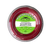 Still in Black SIB2POLYVALENTR120 Cordage de Tennis Mixte Adulte, Rouge, 200 m x 1,20 mm