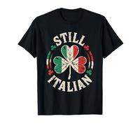 Still Italian Shamrock Flag - St Patricks Day Italian Pride T-Shirt