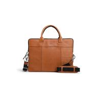 still Nordic Sac d’ordinateur portable 'Richard' cognac / noir, Taille One Size
