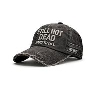 Still Not Dead Casquette Hard to Kill - Hard to Kill. Impossible to Break Chapeau vintage pour papa, chapeaux de baseball pour hommes et femmes