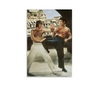 Still Photos of Martial Arts Master Bruce Lee Poster Peinture décorative sur toile Art mural pour salon, chambre à coucher, 30 x 45 cm