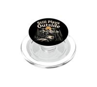 Still Plays Outside - Camping, Hiking, Outdoors Nature PopSockets PopGrip pour MagSafe