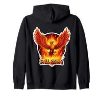 Still Rising Celeb Motivational Phoenix Comeback Surmonter Sweat à Capuche