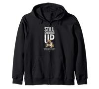 Still Showing Up Pug Sweat à Capuche