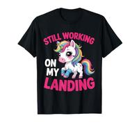 Still Working on My Landing Blessure au Bras cassé Licorne Mignonne T-Shirt