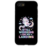 Still Working on My Landing Licorne Arc-en-Ciel Mignon Coque pour iPhone SE (2020) / 7/8