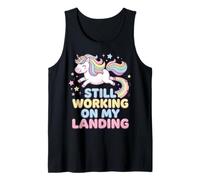 Still Working on My Landing Motif Licorne Débardeur