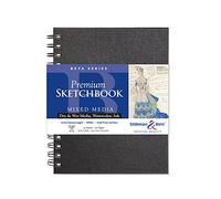 Beta Series carnet spiralé 25F 15,2x20,3cm 270g - Blanc