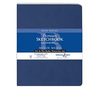 Stillman & Birn Beta Series Carnet de croquis à couverture souple, 20,3 x 25,4 cm, 270 g/m² (très lourd), papier blanc, surface pressée à froid