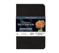 Stillman & Birn Nova Softcover Sketchbook, Black, 5.5x8.5 Inches
