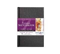 Stillman & Birn Zeta Carnet de croquis à couverture rigide Blanc naturel 25 feuilles 14 x 21 cm 81,6 kg