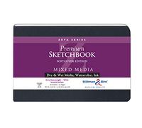 Stillman & Birn Zeta Series Carnet de croquis à couverture souple, 21,6 x 14 cm, 270 g/m² (très lourd), papier blanc, surface lisse