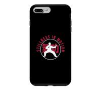 Stillness in Motion Funny Chi Gong Exercices A Qigong Lover Coque pour iPhone 7 Plus/8 Plus