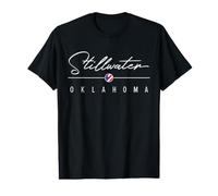 Stillwater Oklahoma (Oklahoma) T-Shirt Graphique avec Valeur