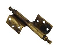 Stilmelange Charnière coudée avec tête décorative en laiton vieilli à droite 32 x 105 mm - Stilmelange - Qualité européenne depuis 1998