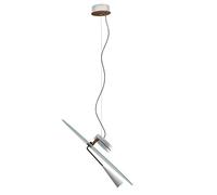 Stilnovo Bascula Suspension Blanc/ Bronze