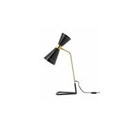 Stilnovo Megafono Lampe à Poser 2 Or/ Noir/Ivoire