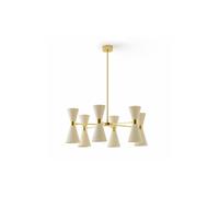 Stilnovo Megafono Suspension 12 Or/Ivoire