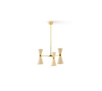 Stilnovo Megafono Suspension 6 Or/Ivoire