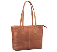 STILORD Antonia Grand Sac à Main Cuir pour Femme - Tote Bag pour Cours Lycée, Sac Cabas, Fourre-Tout Couleur:Mocca - Marron foncé